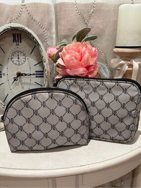 Ralph Lauren Monogram Cosmetic Cases